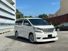 2011 Toyota Vellfire 2.4 Z Platinum MPV
