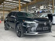 2023 Lexus RX 350 2.4 F Sport 4-EYES SUNROOF REAR POWER SEAT/SUV/8 YRS WARRANTY