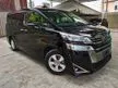 Recon 2019 Toyota Vellfire 2.5 X MPV - BEIGE INTERIOR NEW FACELIFT DVD R/C 2-PD VACUUM BOOT 8-SEATER - Cars for sale