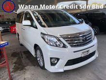 2013 Toyota Alphard 2.4 SC 240S MPV SST INCLUSIVE ACTUAL YEAR MAKE