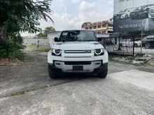 2021 Land Rover Defender 2.0 110 P300 S SUV, 5 SEATERS, 360 CAMERA, BSM, LKP, ACC, REAR CROSS TRAFFIC MONITOR, READY STOCK