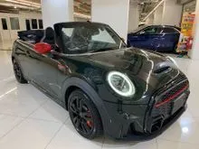 2022 MINI John Cooper Works 3 Door 2.0 CABRIOLET CONVERTIBLE 8K MILEAGE FULL SPEC FREE 6 YEAR WARRANTY