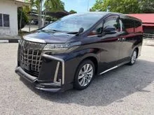 2021 Toyota Alphard 2.5 S Type Gold 4.5A 11K KM Unreg