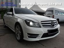 2014 Mercedes-Benz C200 CGI 1.8 AMG Sedan ( FULL SERVICE RECORD AND WARRANTY UNDER CYCLE &CARRIAGE)
