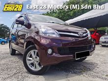Toyota Avanza 1.5 G 1 LADY OWNER 1 YEAR WARRANTY FREE ROAD TAX