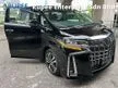 Recon 2021 Toyota Alphard 2.5 SC Package MPV Sun Roof 3BA Apple Car Play 3LED Unreg