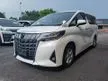 Recon 2019 Toyota Alphard 2.5 G X MPV BSM / DIM / Free 5 Year Warranty