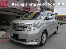 TRUE YEAR MADE 2010 Toyota Alphard 2.4 G Spec ((( FREE 2 YEARS WARRANTY ))) Memory Elec Seat 2 Power Door 7 Seater