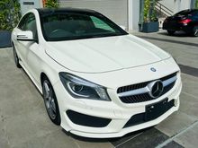 2013 Mercedes-Benz CLA180 AMG + Panaromic Roof + Electric With Memory Seat + Paddle Shift + Pre Crash + 1 Year Warranty