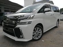 2015 Toyota Vellfire 2.5 ZA 7 SEATER 2 P/D R CAM