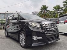 2016 Toyota Alphard 2.5 G SA MPV SUNROOF JBL PRE CRASH AUTO PARKING