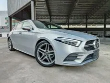 2019 Mercedes-Benz A180 AMG Advance 1.3 Turbo Panaromic Roof 4 Camera BSM HUD Leather Burmester Japan Unregister