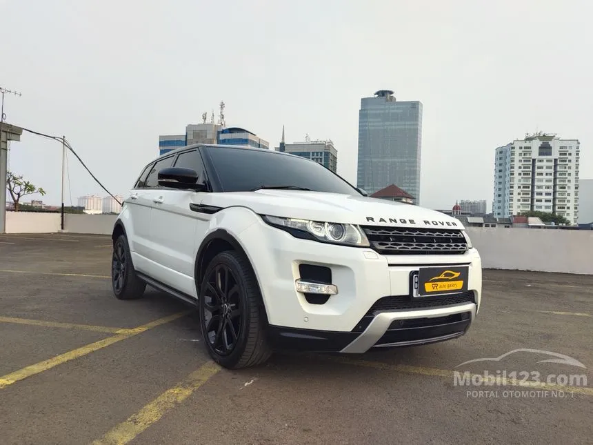 Jual Mobil Land Rover Range Rover Evoque 2012 Dynamic Luxury Si4 2.0 di DKI Jakarta Automatic SUV Putih Rp 370.000.000