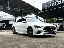 OFFER UNIT 2021 Mercedes-Benz AMG CLA45 2.0 S 4MATIC+ Coupe HUD, PERFORMANCE PKG, ADV PKG, BUCKET SEAT