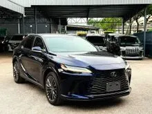 UNREG RECON 2023 Lexus RX350 2.4 Luxury SUV - DEEP BLUE METALLIC - Version L - Low Mileage - Rear Power Seat - HUD - 3 EYE LED - Tip Top Condition