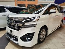 2017 Toyota Vellfire 3.5 Executive Lounge MPV / JBL Sound System / MODELLISTA BODY KIT / Full Full Spec