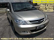 2006 Honda City 1.5 VTEC Sedan (A) GOOD CONDITION SAVE PETROL