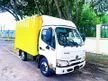 New 2023 Hino XZU600R 4.0 Lorry 10ft Corrugated Box
