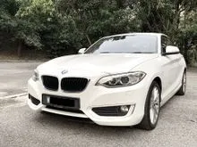 2014 BMW 220i 2.0 Sport Line Coupe