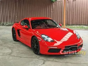 2017 Porsche 718 2.5 Cayman S Coupe