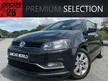Used ORI 2015 Volkswagen Polo 1.6 HB FACELIFT (A) 6 SPEED TRANSMISION DUAL AIRCOND ZONE NEW PAINT ONE OWNER WARRANTY PROVIDED BUY SAFE