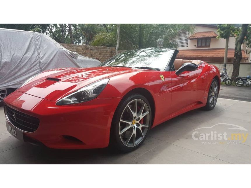 red ferrari california