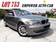 2011 BMW 118i 2.0 (A) FULL SPEC ONE CAREFUL LADY OWNER
