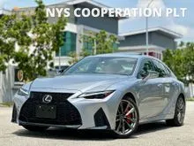 2021 Lexus IS350 3.5 V6 F Sport Mode Black Sedan Unregistered  CALL NOW FOR BEST OFFER