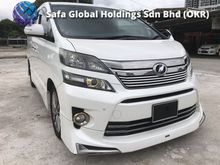 2012 Toyota Vellfire 2.4 Z GOLDEN EYE ( DIRECT OWNER ) 12/15 ** CHEAPEST IN TOWN **