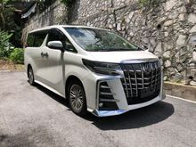 2019 3 LED ALPINE ANDROID SUNROOF LEATHER AERO KIT PRE CRASH Toyota Alphard 2.5 SC G S C Package UNREG