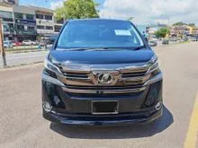 2016 Toyota Vellfire 2.5 ZG MPV