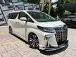 Recon 2021 TOYOTA ALPHARD 2.5 SC EDITION 3BA (11K MILEAGE) PANORAMIC ROOF WITH ANDROID AND APPLE CAR PLAY