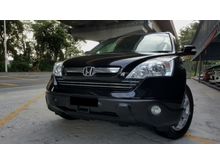 Honda CR-V 2.0 NEW FACELIFT 1 YEAR WARRANTY 2009,LIMITED HIGH SPEC,FULL LEATHER SEATS,CRYSTAL BLACK IN COLOUR,INTERIOR LIKE NEW,ONE MALAY DOCTOR OWNER