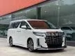 Recon 5A GRADE 2022 Toyota Alphard 2.5 SC/SUNROOF/MONITOR/DIM/BSM/CARPLAY/3EYE/FREE SERVICE/FREE WARRANTY/BEST OFFER NOW/VIEW TO BELIEVE