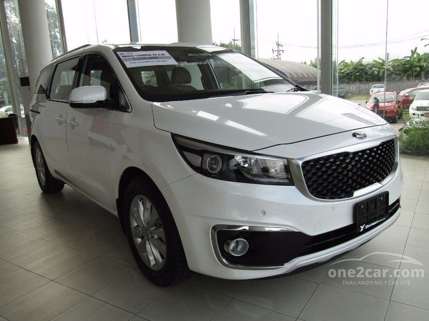 Kia Grand Carnival 2016 Ex 2 In ภาคตะว นออก Automatic Wagon ส ขาว 2016 Kia Grand Carnival Ex Wagon