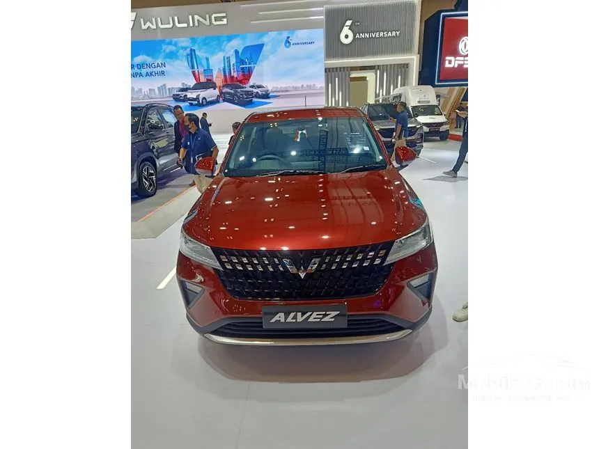 Jual Mobil Wuling Alvez 2025 CE 1.5 di DKI Jakarta Automatic SUV Merah Rp 253.000.000