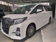 2017 Toyota Alphard 2.5 SC SUNROOF UNREG17