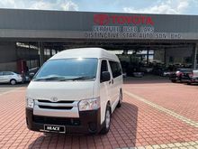 2016 Toyota Hiace 2.5 TURBO DIESEL (MT) +HIGH ROOF+WINDOW VAN +TRUSTED DEALER +VERY GOOD CONDITION+