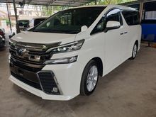 5 YEARS WARRANTY 2015 Toyota Vellfire 2.5 Z 8 SEATER WITH SUNROOF