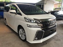5 YEARS WARRANTY 2015 Toyota Vellfire 2.5 Z 8 SEATER WITH SUNROOF