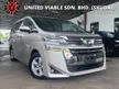 Recon Toyota VELLFIRE 2.5 X (A) 35K KM