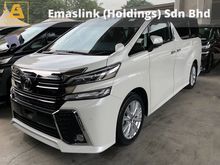 2016 Toyota Vellfire 2.5 ZA 7seats 360view 2PD PowerBoot Keyless 7G Push Start