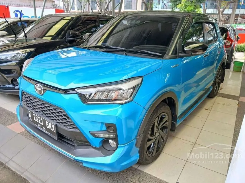 Jual Mobil Toyota Raize 2021 GR Sport TSS 1.0 di DKI Jakarta Automatic Wagon Biru Rp 215.000.000