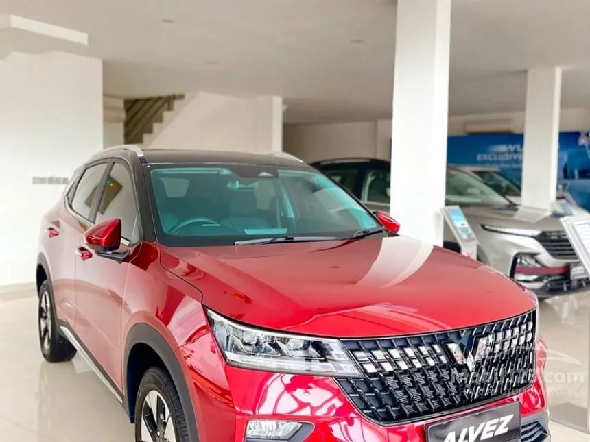 Jual Mobil Wuling Alvez 2024 EX 1.5 di Banten Automatic Wagon Merah Rp 299.991.000