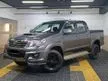 Used 2015 Toyota Hilux 2.5 G TRD Sportivo VNT Pickup Truck - FULL LEATHER / REVERSE CAMERA / 1 OWNER / BONNET COVER / NO BANJIR / NO ACCIDENT / WARRANTY - Cars for sale