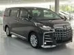 Recon JAPAN UNREGISTER 2018 Toyota Alphard 2.5 SA MPV READY STOCK SUPER LOW MILEAGE ALPINE FULL PACKAGE - Cars for sale