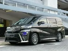 2018 Toyota Vellfire 2.5 ZG FACELIFT BUMPER AGH30 2 PILOT SEATS SUNROOF CONSOLE BOX 360 CAMERA 2 POWER DOOR AND POWER BOOT SEMI LEATHER SEATS