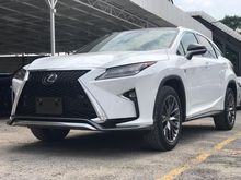 Lexus RX200t 2.0 F Sport PANORAMIC ROOF BLACK RED INTERIOR PRE CRASH 4 CAM HUD