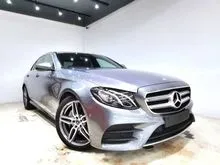 2018 Mercedes-Benz E200 2.0 AMG Sedan 9 SPEED LOW MILEAGE GRADE A UNREG