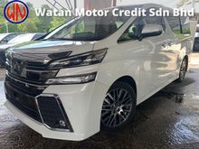 2016 Toyota Vellfire 2.5 ZG UNREG FULL SPEC FULLY LOADED LEATHER JBL HOME THEATER SUNROOF 360 SURROUND CAMERA PRE CRASH ALERT 2.1x RATES LOCAL KL AP
